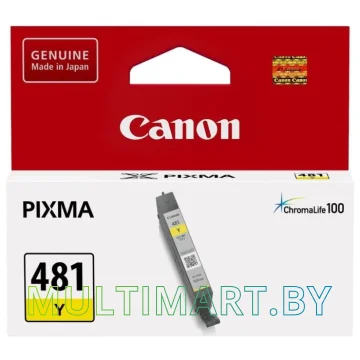 Картридж Canon CLI-481 Y